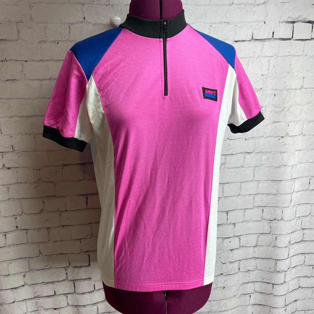 Nike Vintage cycling jersey size small